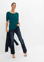 T-shirt doux en viscose extensible, bonprix