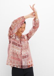 Tunique-blouse imprimée en polyester recyclé, BODYFLIRT