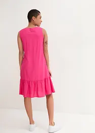 Robe trapèze en viscose longueur genou, bonprix