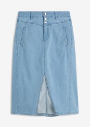 Jupe en jean, taille moyenne, extensible, John Baner JEANSWEAR