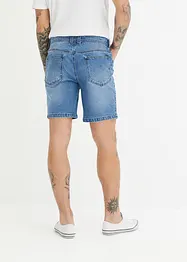 Short long en jean extensible, Regular Fit, John Baner JEANSWEAR