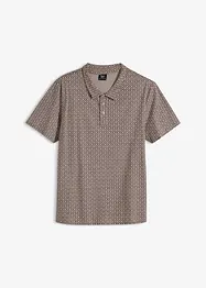 Polo manches courtes en coton avec imprimé minimaliste, bpc bonprix collection