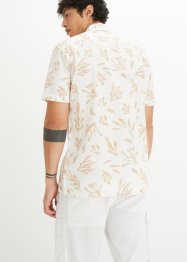 Chemise manches courtes avec lin, bpc bonprix collection
