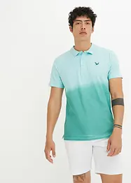 Polo manches courtes en coton avec dégradé, bonprix