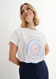 T-shirt à imprimé mandala, bonprix