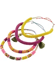 Lot de 4 bracelets, bonprix