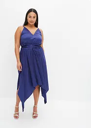 Robe en satin avec ruban à nouer, BODYFLIRT boutique