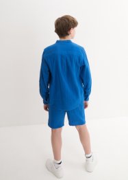 Chemise et pantalon garçon en gaze de coton (ens. 2 pces.), bonprix