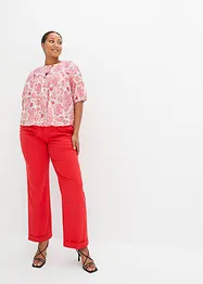 Pantalon large à pinces, bonprix