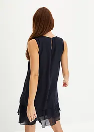 Robe en chiffon en polyester recyclé, bonprix