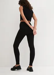 Lot de 2 leggings 100% coton, bonprix