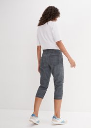 Pantalon 3/4 avec cordon contrastant, bpc bonprix collection
