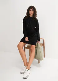 Robe sweat à capuche en coton, bonprix