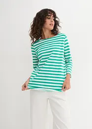 T-shirt à encolure bateau, bonprix