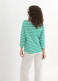 T-shirt à encolure bateau, bonprix