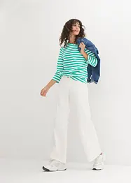 T-shirt à encolure bateau, bonprix