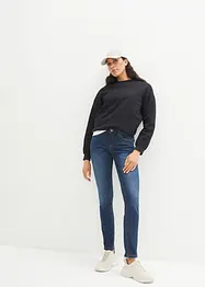 Jean skinny taille mi-haute, extensible, bonprix