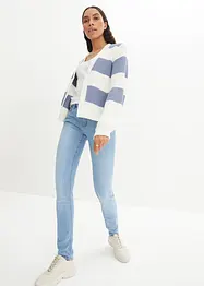 Jean skinny taille mi-haute, extensible, bonprix