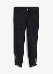 Jean skinny taille mi-haute, extensible, bonprix