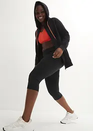 Sweat zippé à capuche, bonprix