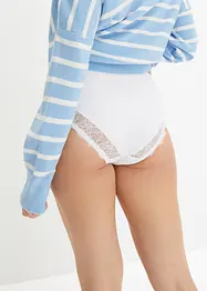 Slip Maxi avec dentelle délicate, bonprix