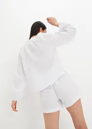 Blouse oversize en gaze de coton, bonprix