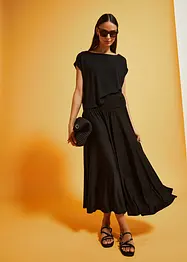 T-shirt oversize en viscose fluide, bonprix