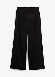 Pantalon Marlène large avec taille confortable et pinces, bonprix