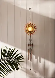 Déco solaire carillon avec boule en verre, bonprix