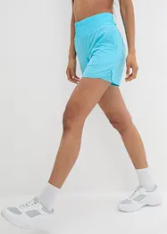 Short fonctionnel avec ceinture smockée, séchage rapide, bonprix