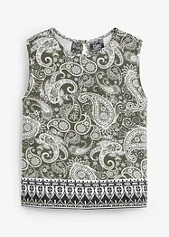 Top à imprimé paisley, bonprix