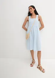 Robe rayée avec des poches, bonprix