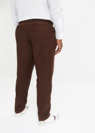 Pantalon en lin à pinces et ceinture, bpc selection