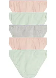 Lot de 5 slips fille, bonprix