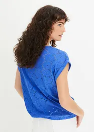 T-shirt à broderie anglaise, bonprix