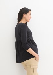 T-shirt de grossesse avec fonction allaitement en coton, bonprix