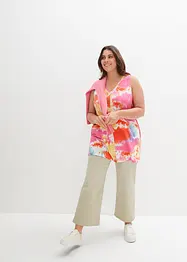 Top long en viscose extensible, bonprix
