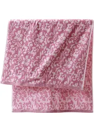 Serviette de bain en éponge Jacquard, bonprix