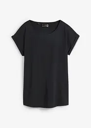 T-shirt coton et soie, bonprix