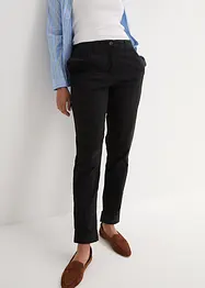 Pantalon chino en coton, longueur chevilles, bonprix