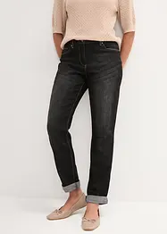 Jean boyfriend taille mi-haute, extensible, bonprix