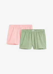 Lot de 2 shorts de pyjama, bonprix