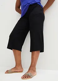 Pantalon en jersey à taille élastiquée, bonprix