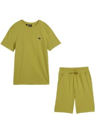 T-shirt et short coton garçon (ens. 2 pces.), bpc bonprix collection