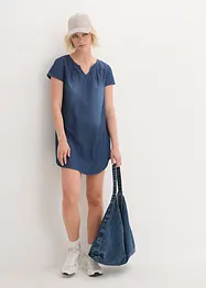 Robe-tunique en jean, bonprix