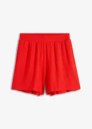 Short à taille haute entièrement élastiquée en jersey texturé, bpc bonprix collection