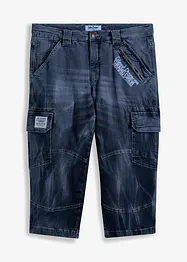 Jean 3/4 avec poches cargo, Loose Fit, John Baner JEANSWEAR