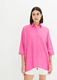 Chemisier oversize avec dos en broderie anglaise, bonprix