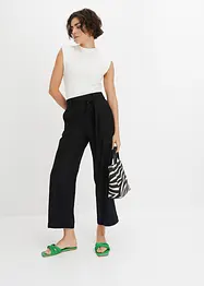 Jupe-culotte en lin mélangé respirant, bonprix