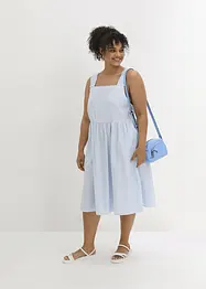 Robe rayée avec des poches, bonprix